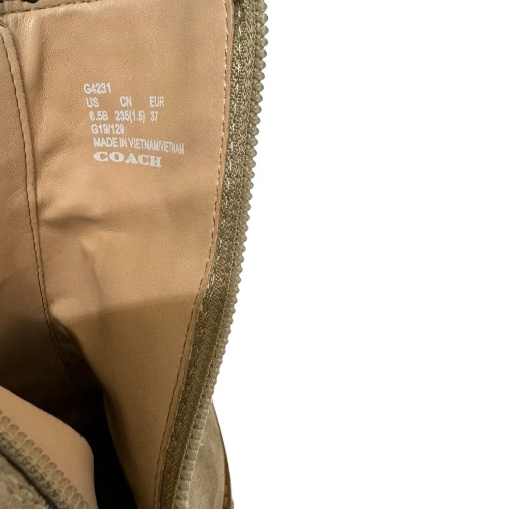 Coach Pia Studded Western Bootie Size 6.5‎